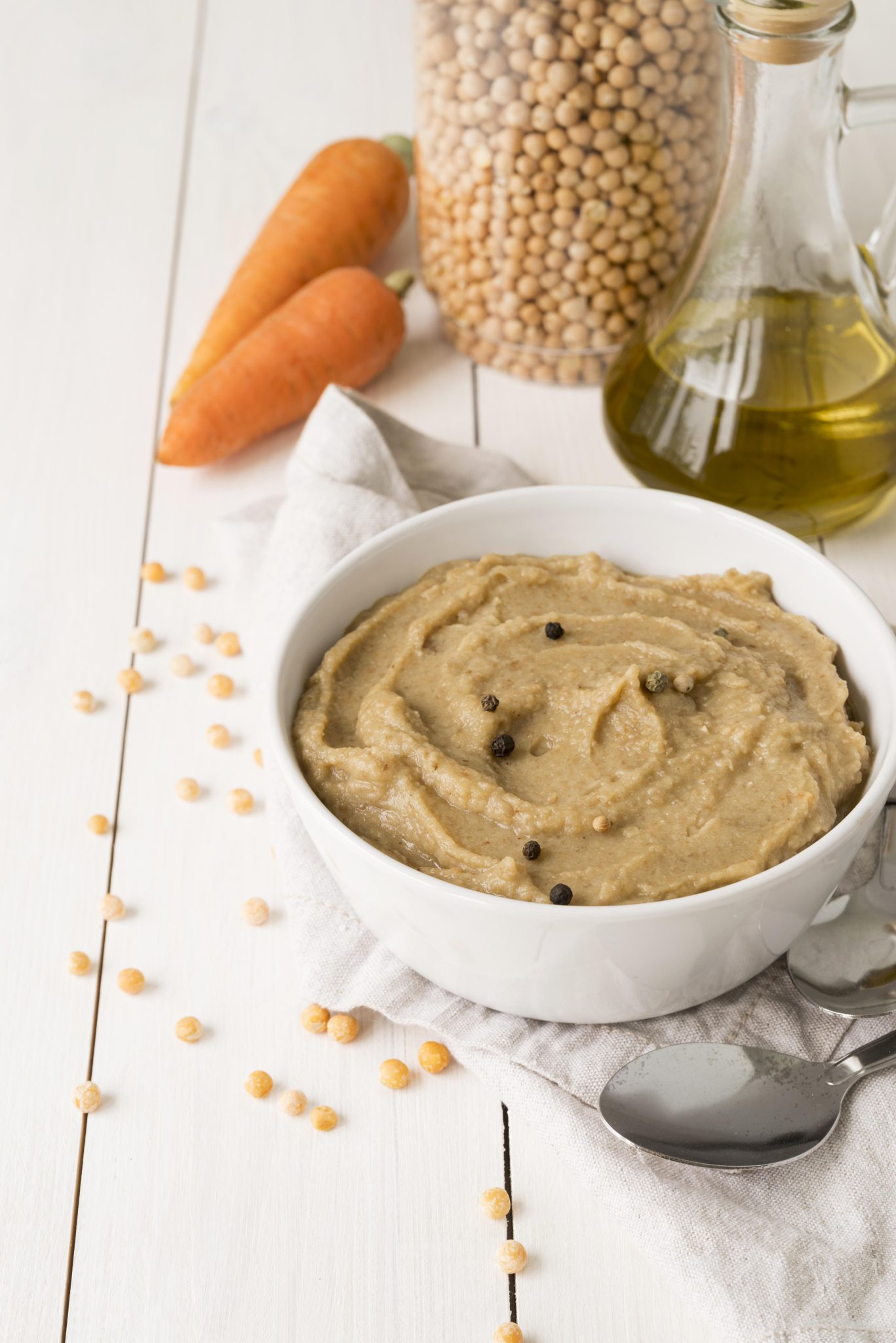 ממרח עדשים בסגנון כבד קצוץ